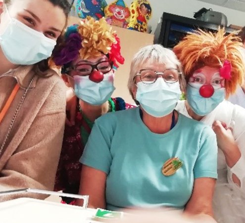 Des interventions clownesques en p&eacute;diatrie