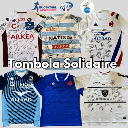 Tombola Solidaire de @RugbyenFrance !