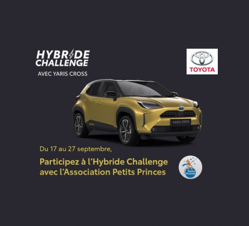 Un hybride challenge solidaire 