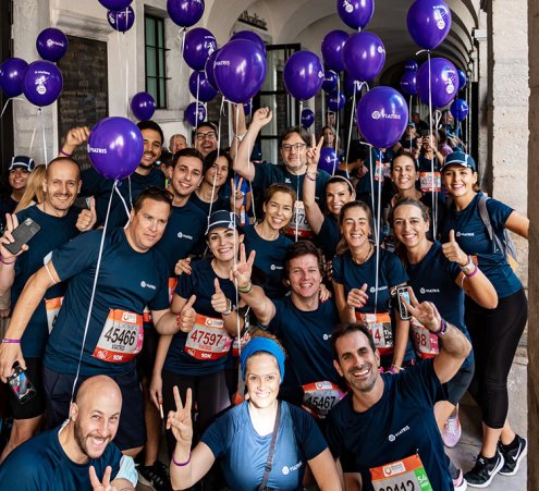 Une course engag&eacute;e et solidaire &agrave; Lyon