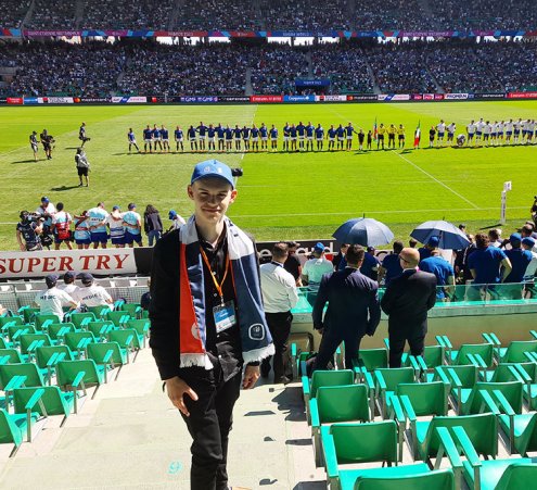[9000e r&ecirc;ve] Achille &agrave; la Coupe du Monde de Rugby 2023