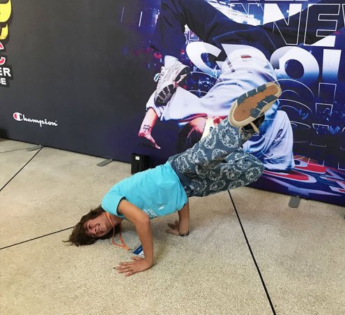 Iannis r&ecirc;ve de Breakdance 