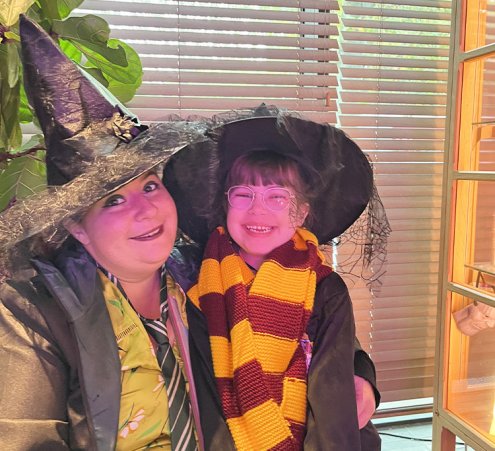 Lenna &agrave; l&#039;exposition HARRY POTTER 