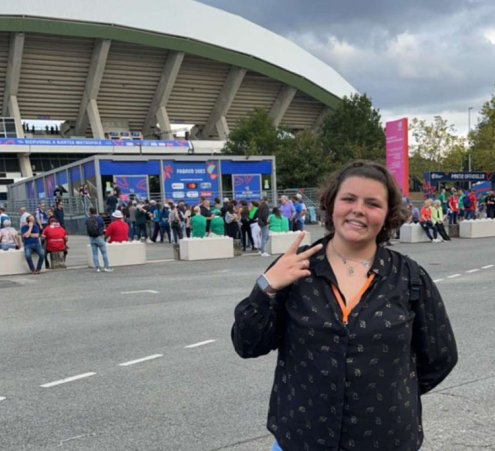 [9000e r&ecirc;ve] Lucie &agrave; la Coupe du Monde de Rugby 2023