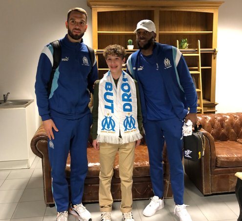 Mathis assiste &agrave; un match de l&#039;OM 