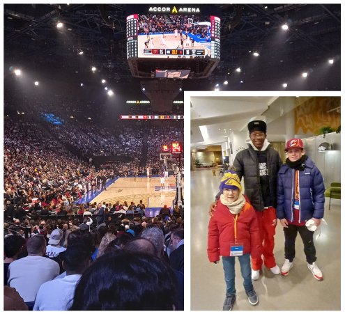 Des enfants qui r&ecirc;vent de NBA 