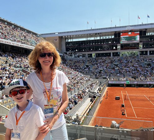 Le r&ecirc;ve d&#039;Antonin &agrave; Roland Garros 