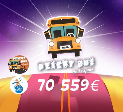 En route pour le D&eacute;sert Bus de L&#039;Espoir 2021