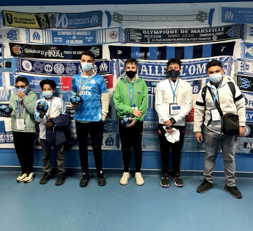 &quot;Match des H&eacute;ros&quot; au stade Orange V&eacute;lodrome de Marseille
