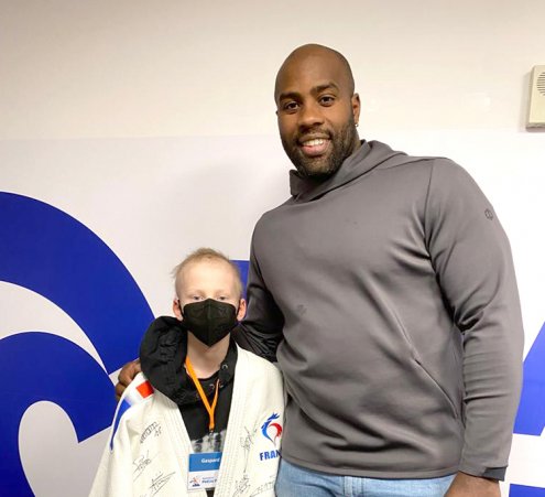 Rencontrer le judoka Teddy Riner