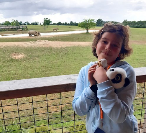 In&egrave;s, soigneuse au Zoo de la Boissi&egrave;re-du-Dor&eacute;