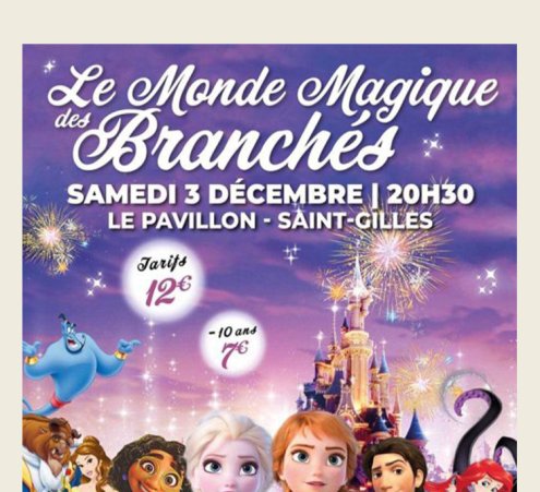 Spectacle &laquo; Le monde magique des Branch&eacute;s &raquo;