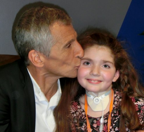Nagui &eacute;change en visio avec Dominique Bayle