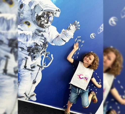 Louka r&ecirc;ve &agrave; la cit&eacute; de l&#039;Espace 