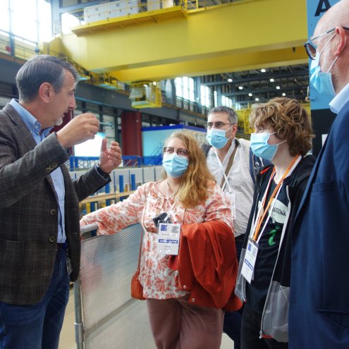 Un petit prince visite le CERN 