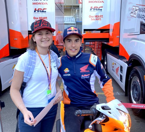Rencontrer Marc Marquez, pilote moto GP
