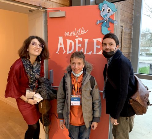 Rencontrer les auteurs de Mortelle Ad&egrave;le au Festival de la BD