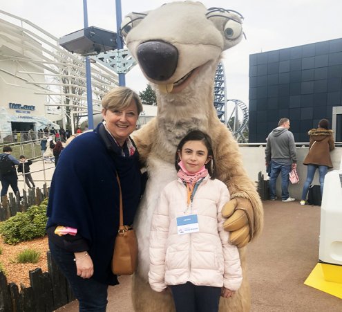 Louise a rempli sa mission &laquo; objectif Mars &raquo; au Futuroscope