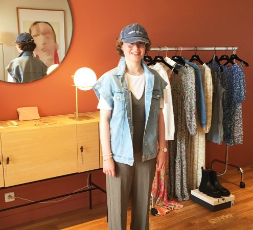 Clara rencontre les f&eacute;es du Relooking des Galeries Lafayette