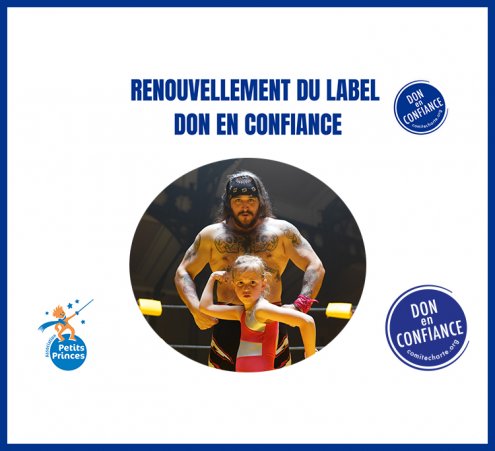Renouvellement du label &quot;Don en Confiance&quot;