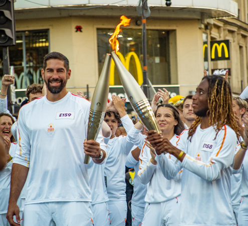 Ils ont port&eacute; la Flamme Olympique ! 