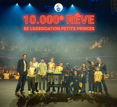 Le 10 000e r&ecirc;ve de l&rsquo;Association Petits Princes &agrave; l&#039;Olympia