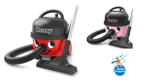 Avec Numatic, les aspirateurs Henry et Ketty sont au service des r&ecirc;ves&nbsp;!