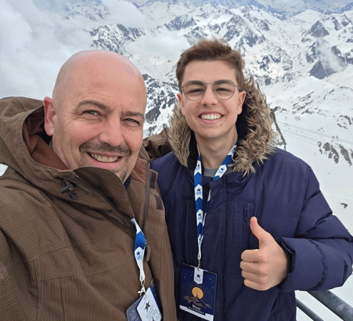 Un r&ecirc;ve au sommet pour Jules au Pic du Midi