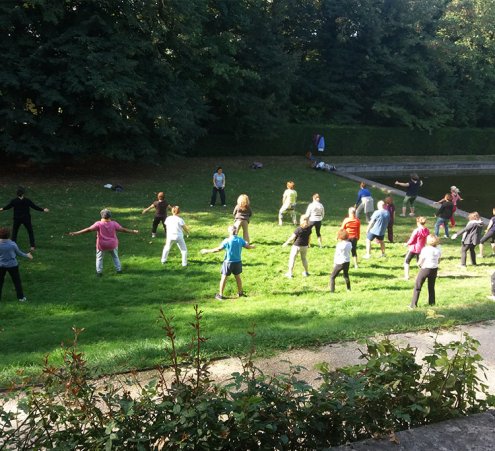 Cours de Qi Gong en pleine nature