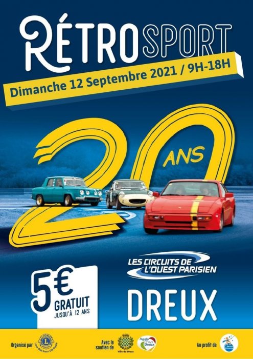 20&egrave;me &eacute;dition du R&eacute;trosport !