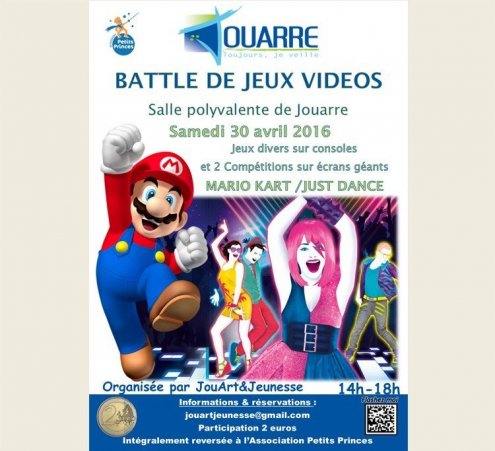 Battle de Jeux Vid&eacute;os en live &agrave; Jouarre (77)
