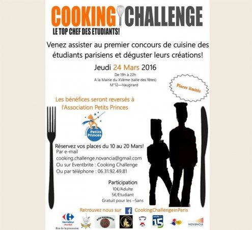 &quot;Cooking Challenge&quot; : Fourchettes et couteaux au service des petits princes !