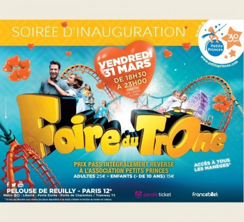 Soir&eacute;e d&rsquo;inauguration de la Foire du Tr&ocirc;ne 2017