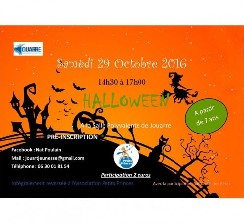 Jouarre en f&ecirc;te &agrave; l&#039;occasion d&#039;halloween !