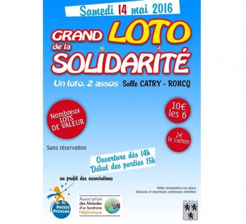 Loto solidaire &agrave; Roncq (59 &ndash; nord)