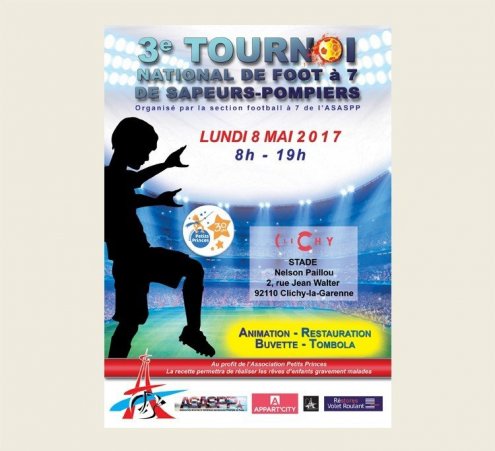 Des sapeurs pompiers footballeurs se mobilisent pour la bonne cause