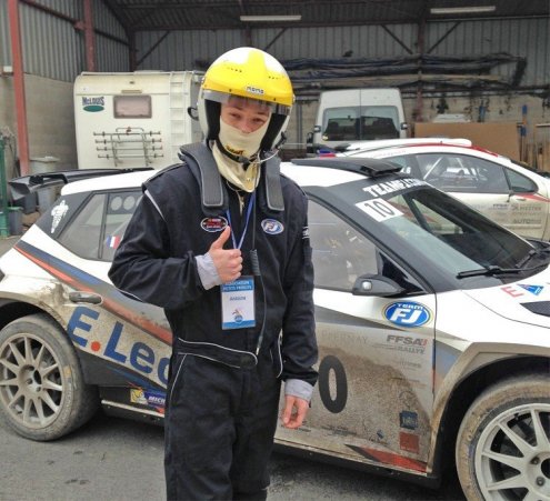 Copilote de rallye !