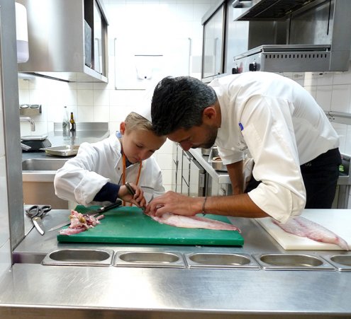 Arthur, apprenti chef cuisinier