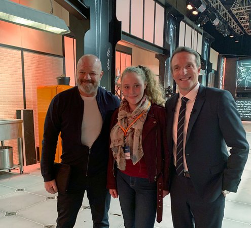 Une princesse sur le tournage de Top Chef