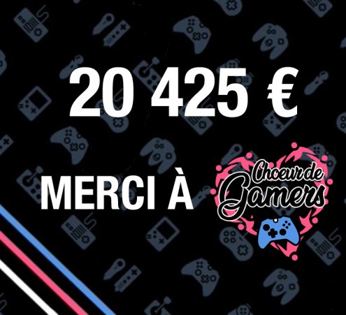 Les gamers ont du coeur !