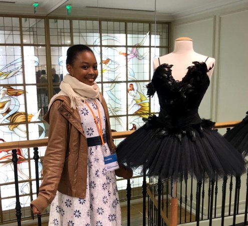 Candice &agrave; l&#039;Op&eacute;ra Garnier