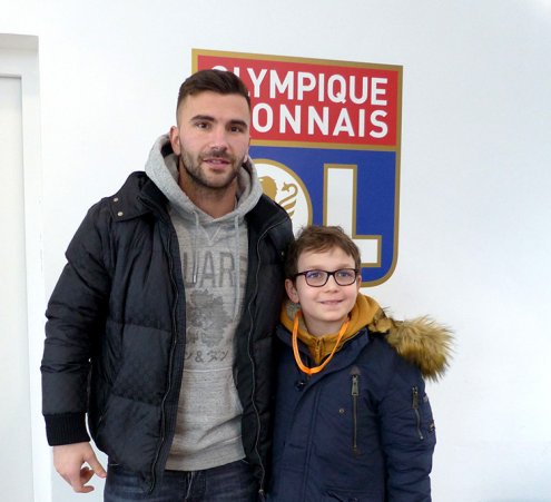 Entra&icirc;nement de l&#039;Olympique Lyonnais