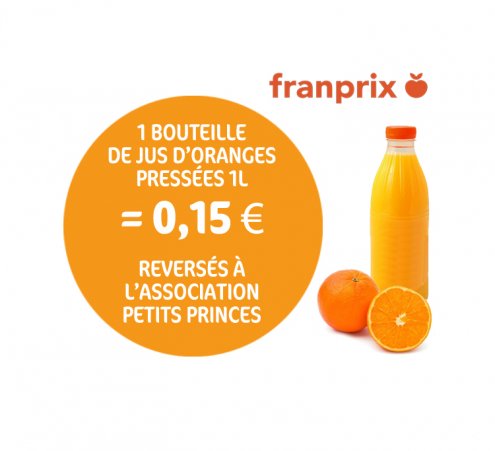 Une bouteille pleine de vitamine C et de solidarit&eacute;
