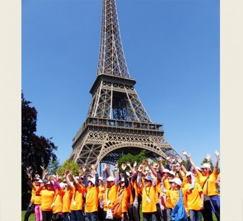 17 et 18 mai 2014 : les petits Bourguignons montent &agrave; Paris