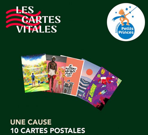 Les Cartes Vitales, des cartes postales artistiques et solidaires