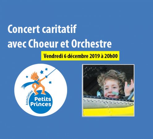 Choeur Arsis vous invite &agrave; un concert caritatif au profit de l&#039;Association Petits Princes