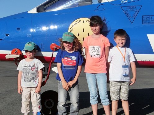 Rencontre avec la Patrouille de France