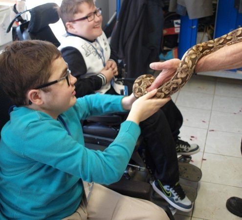 2 passionn&eacute;s au zoo !