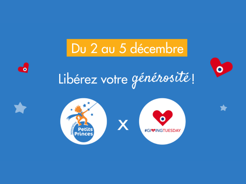 Participez au Giving Tuesday avec l&rsquo;Association Petits Princes : vos dons d&eacute;clenchent des d&eacute;fis !