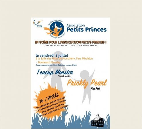 En sc&egrave;ne pour l&rsquo;Association Petits Princes !